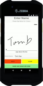 Android Device for Tracking Items